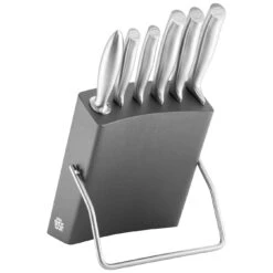 Sæt Med Knivblok 7-dele, Grå -Zwilling Butik 000016381
