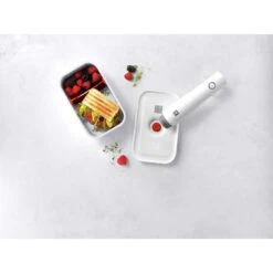 Zwilling VAKUUM BEHOLDERSÆT, S/M/L / 3-DELE, PLAST, RØD -Zwilling Butik 272683 BL LunchBox M weiss Top S1 0002