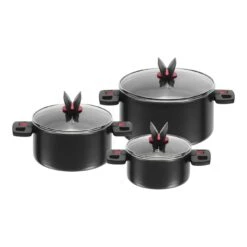 Ballarini Grydesæt 3-dele, Aluminium