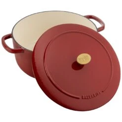 Ballarini Cocotte 28 Cm, Rund, Rød, Støbejern -Zwilling Butik 75003 564 0 000001232