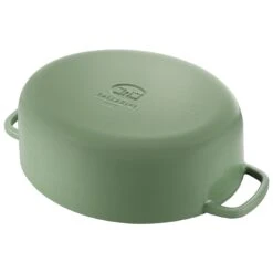 Ballarini Cocotte 29 Cm, Oval, Grøn, Støbejern 11 Ballarini Cocotte 29 Cm, Oval, Grøn, Støbejern -Zwilling Butik 75003 569 0 000000950