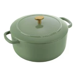 Ballarini Cocotte 24 Cm, Rund, Grøn, Støbejern