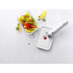 Zwilling Vakuumbeholder M, Glas, Rød -Zwilling Butik BL Glas M 252554 BL BoxM glas D1 0002
