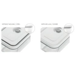 Zwilling Vakuum Startpakke, Glas / M/L, 7-dele, Hvid -Zwilling Butik F S boxes glass indicatorLid