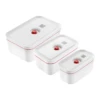 Zwilling VAKUUM BEHOLDERSÆT, S/M/L / 3-DELE, PLAST, RØD